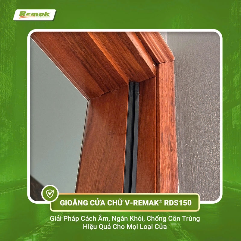 GIoăng V cửa Remak được đánh giá cao bởi chất lượng và giá thành