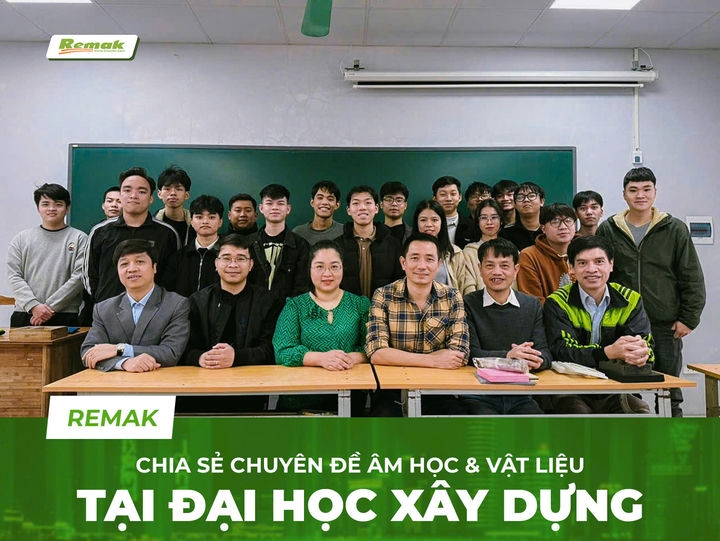 Hành Trình Lan Tỏa Tri Thức Âm Học Của Remak Tới Thế Hệ Kỹ Sư Trẻ