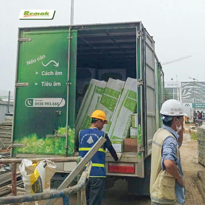 Remak phát triển nhiều loại vật liệu cách âm cách nhiệt khác nhau, đáp ứng nhu cầu ngày một cao của thị trường xây dựng